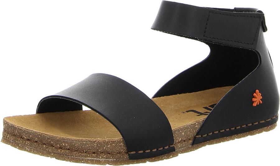Art 0382 BLACK NAPPA dames sandalen zw - Foto 1