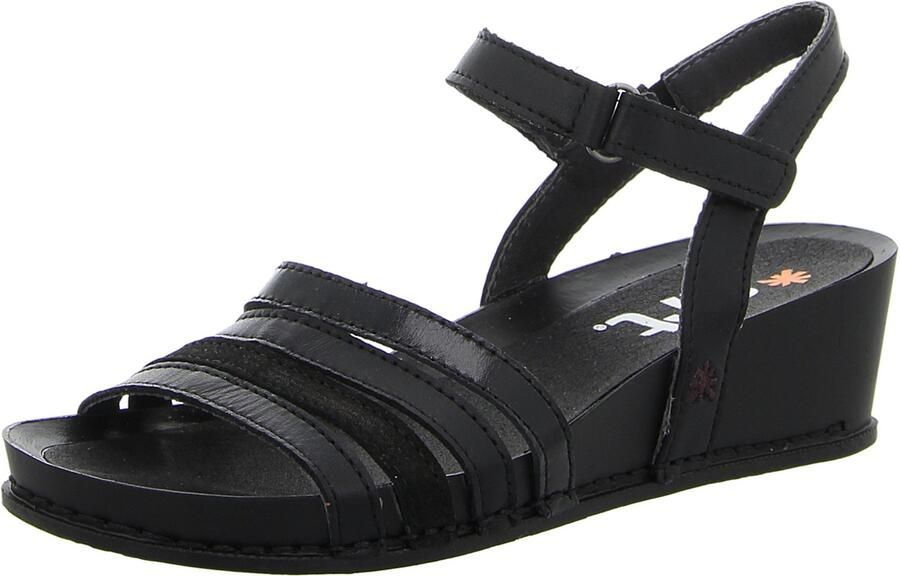 Art 1943 TOTAL BLACK dames sandalen zw - Foto 1