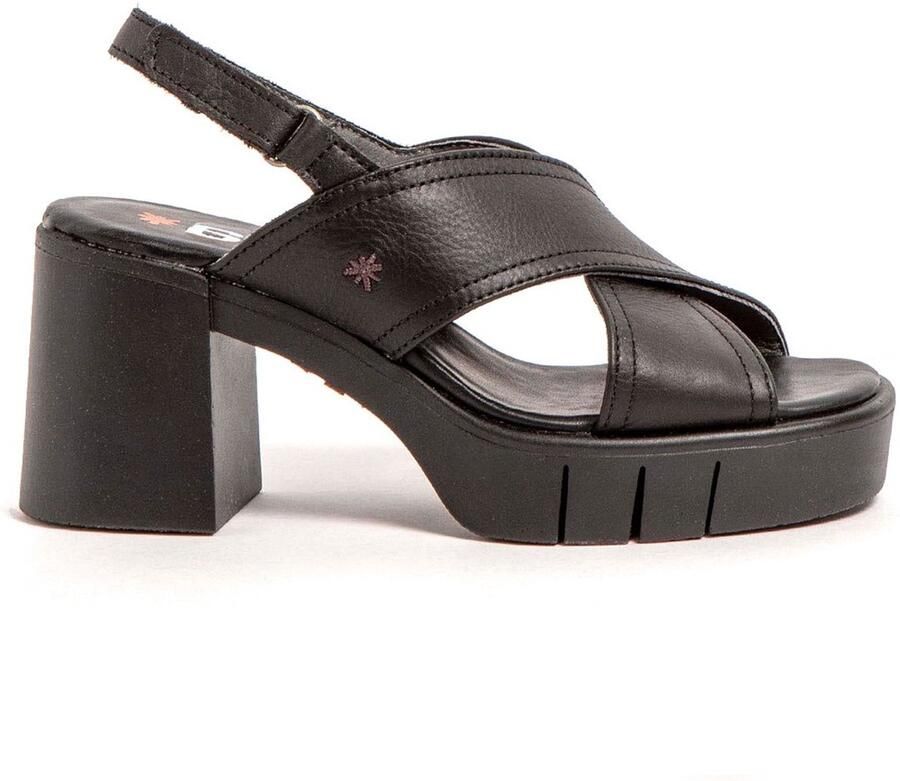 Art 1990 Eivissa zw leren sandalen -Hoogte hak