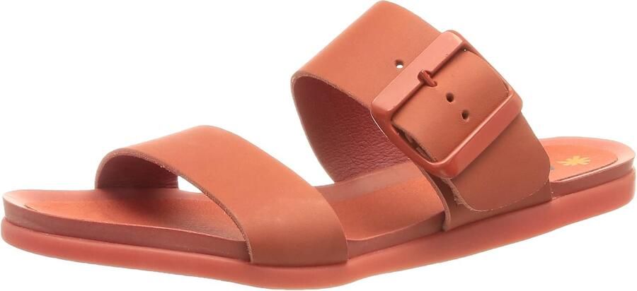 Art Larissa Dames Sandalen Leer Gesp Plat