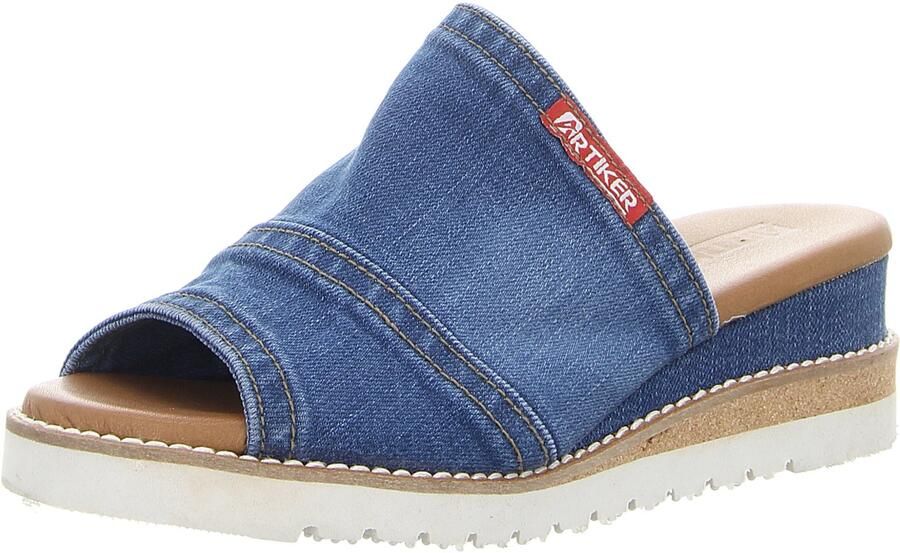 Artiker 54 dames slippers blauw - Foto 1