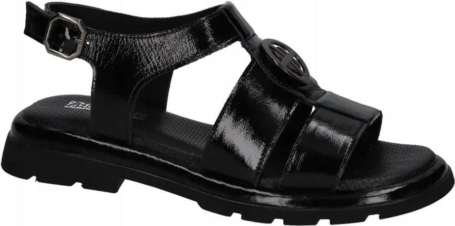Artiker Dames Sandalen 56 Zwart Leer