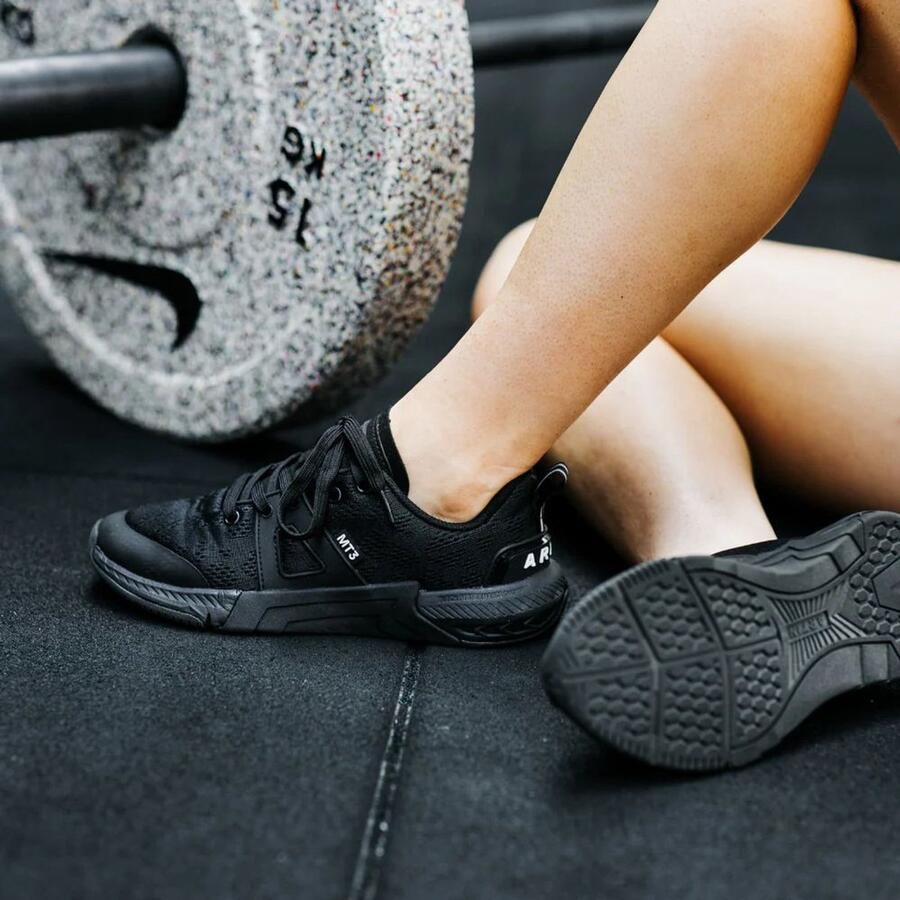 Artin Athletics mesh trainer Trainingsschoenen heren Zwart