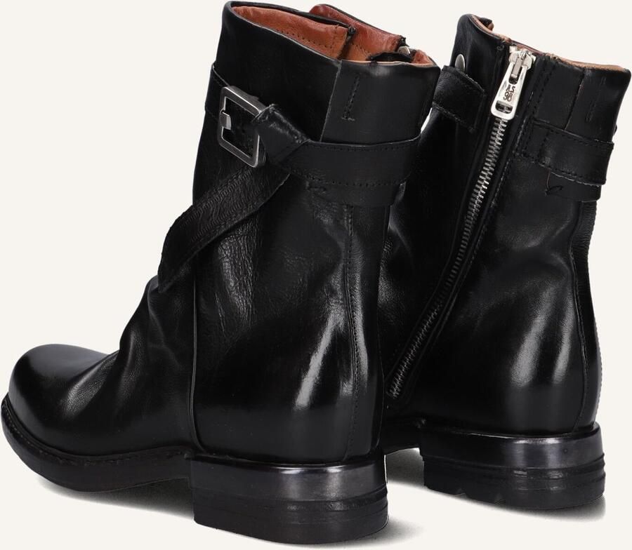 A.S.98 Enkellaarsjes Dames B80213 Maat: 42 Materiaal: Leer Kleur: Zwart - Foto 3