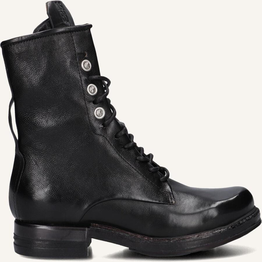 A.S.98 Veterboots Dames B80215 Maat: 39 Materiaal: Leer Kleur: Zwart - Foto 2