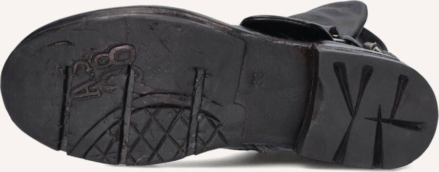 A.S.98 Enkellaarsjes Dames B80221 Maat: 41 Materiaal: Leer Kleur: Zwart - Foto 2