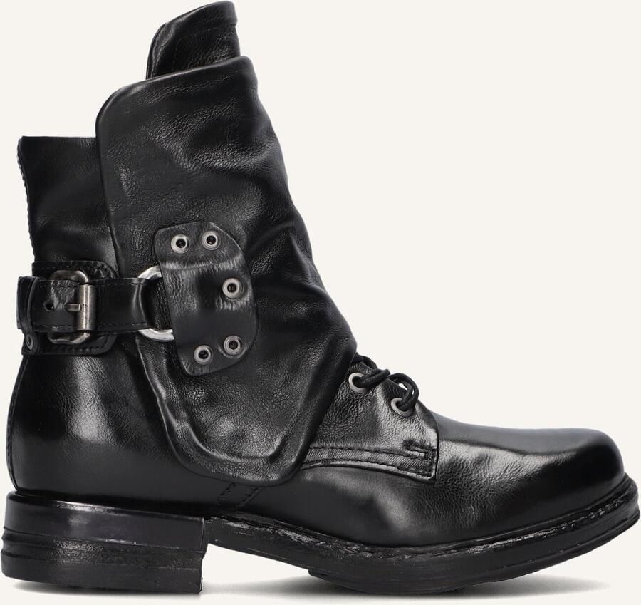 A.S.98 Enkellaarsjes Dames B80221 Maat: 41 Materiaal: Leer Kleur: Zwart - Foto 2