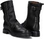 A.s.98 B80243 Enkellaarsjes Enkelboots met rits Dames Zwart - Thumbnail 2