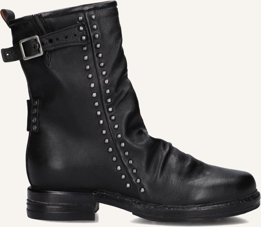 A.s.98 B80243 Enkellaarsjes Enkelboots met rits Dames Zwart - Foto 2