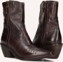 A.S.98 Enkellaarsjes Dames B84205 Maat: 37 Materiaal: Leer Kleur: Bruin - Thumbnail 2