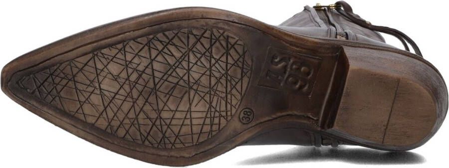 A.S.98 Enkellaarsjes Dames B84205 Maat: 37 Materiaal: Leer Kleur: Bruin - Foto 2