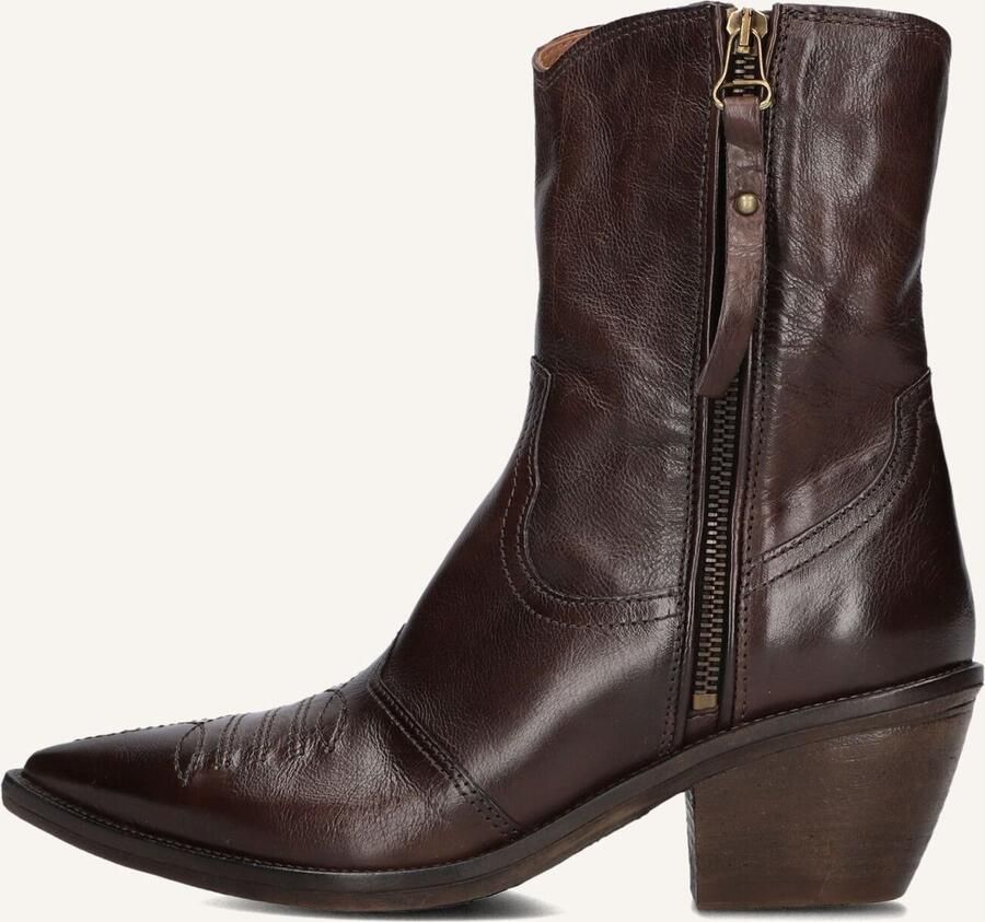 A.S.98 Enkellaarsjes Dames B84205 Maat: 37 Materiaal: Leer Kleur: Bruin - Foto 2