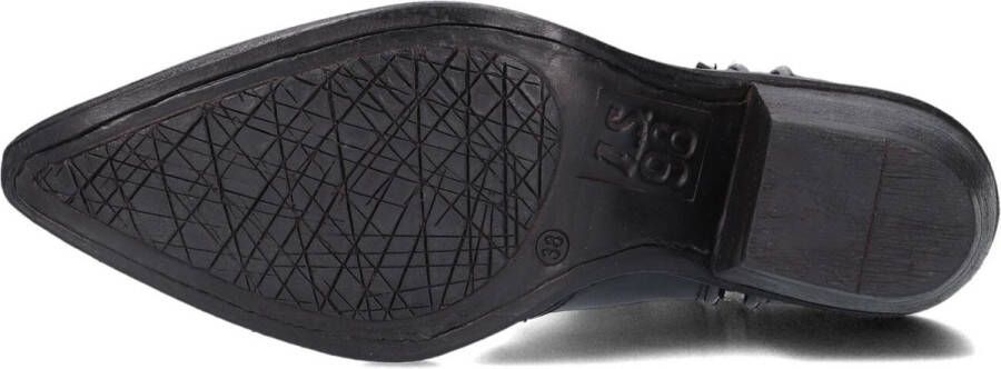 A.s.98 B84205 Enkellaarsjes Enkelboots met rits Dames Zwart