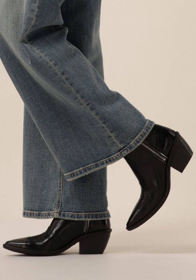A.s.98 B84205 Enkellaarsjes Enkelboots met rits Dames Zwart - Foto 2