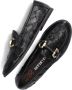 A.s.98 Zwarte Leren Loafers met Horsebit Detail Black Dames - Thumbnail 2