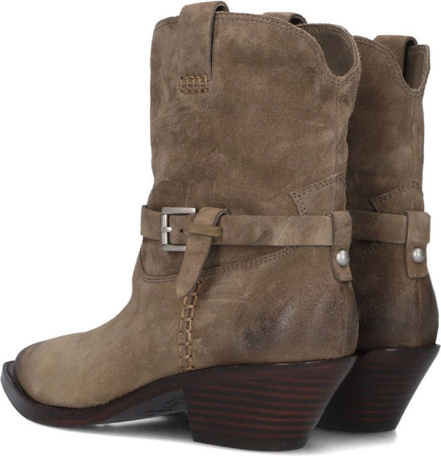 Ash Dustin Cowboylaarzen Western Laarzen Dames Taupe - Foto 2