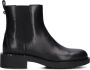 Ash Zwarte Leren Chelsea Laarzen met Stud Details Black Dames - Thumbnail 2