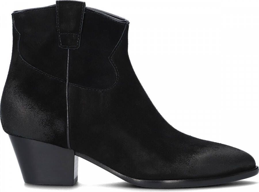 Ash Houston Enkellaarsjes Enkelboots met rits Dames Zwart - Foto 2