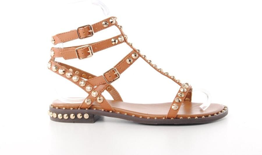 ASH Italia dames sandaal Play Ash leder naturel