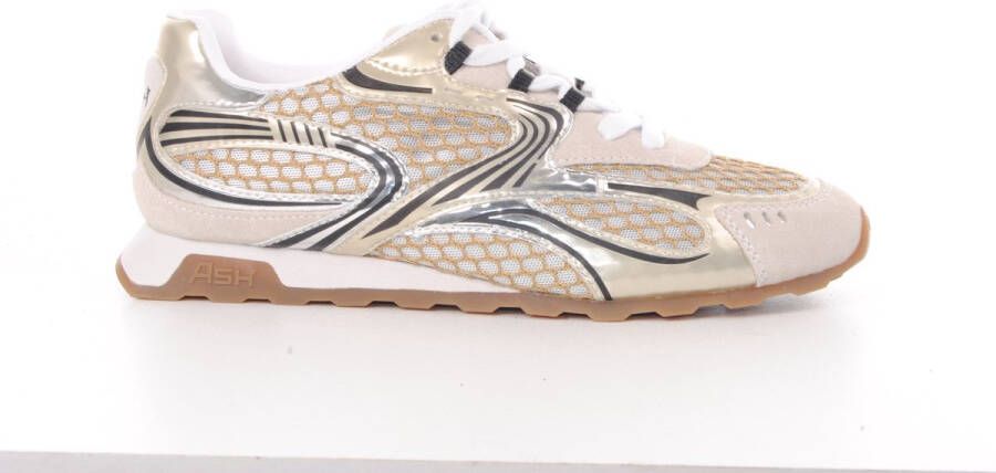 ASH Lage Sneakers Dames Kabuki Maat: 36 Materiaal: Mesh Kleur: Goud
