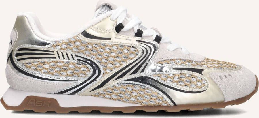 ASH Lage Sneakers Dames Kabuki Maat: 41 Materiaal: Mesh Kleur: Goud