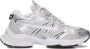 ASH Race 05 Zilveren Leren Sneakers - Thumbnail 2