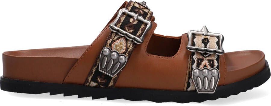 Ash Ulysse Slippers Dames Cognac