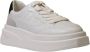 Ash Witte Leren Sneakers Met Rubberen Zool En Leren Voering - Thumbnail 1