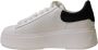 Ash Witte Leren Sneakers met Contrasterende Hiel White Dames - Thumbnail 1