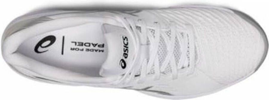 ASICS Padelschoen Tennisschoen Solution Swift FF Dames Wit Zilver