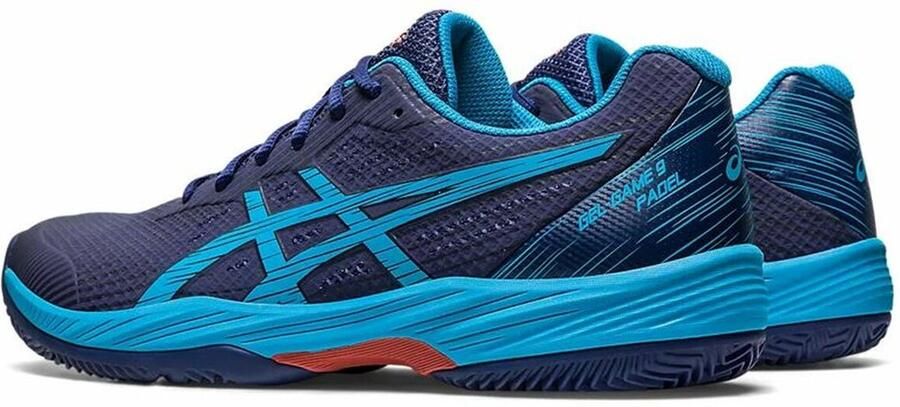 ASICS Padelschoen Tennisschoen Gel Game 9 Heren Blauw - Foto 8