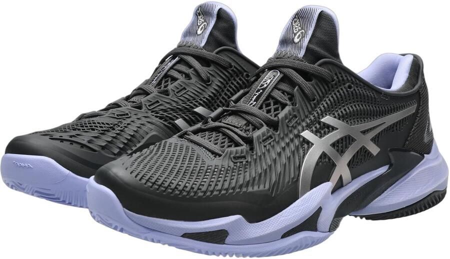 ASICS COURT FF 3 CLAY NIGHT ENERGY Tennisschoenen GRAPHITE GREY PURE SILVER