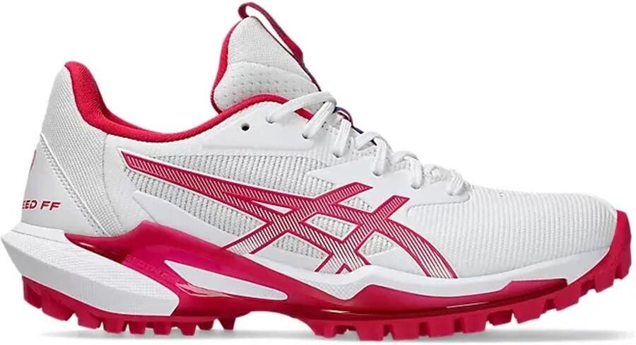ASICS Field Speed FF 2 White Bright Rose Dames