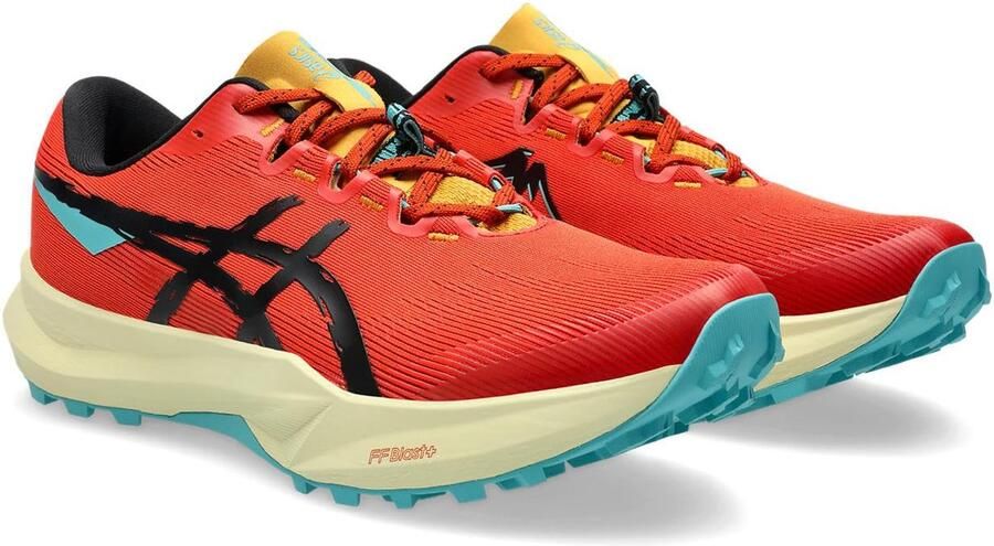 ASICS Fuji Lite 6 M Hardloopschoen Rood Blauw