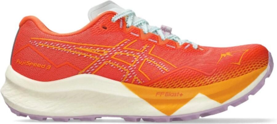 ASICS Fujispeed 3 Hardloopschoenen Dames Hardloopschoenen Oranje