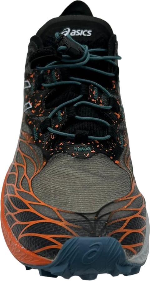 ASICS Fujispeed Hardloop schoenen Zwart Nova oranje - Foto 3