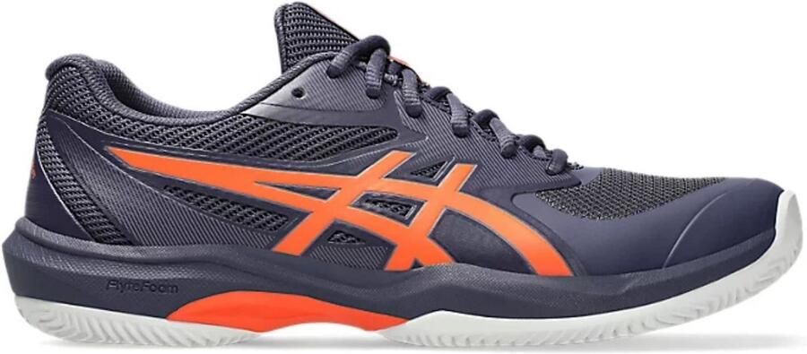 ASICS Game FF Clay OC tennisschoenen donkerblauw oranje - Foto 2