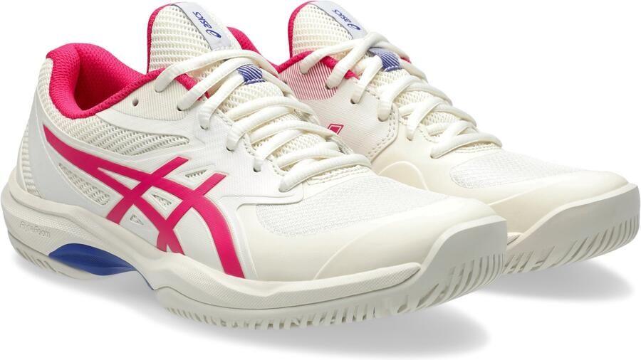 ASICS Game FF Cream Bright Rose Crème Roze Game Tennis Dames Tennisschoenen voor Vrouwen