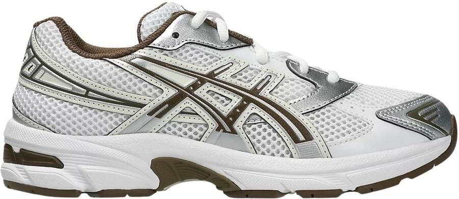 ASICS Gel-1130 sneakers wit bruin zilver