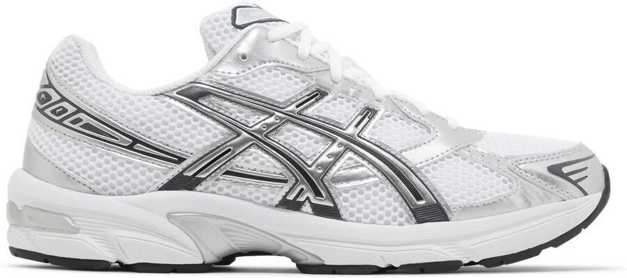 ASICS GEL-1130 Schoenen Wit Maat: 44.5 Mesh Synthetisch Foot Locker
