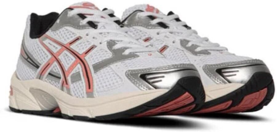 ASICS GEL-1130 White Desert Red Unisex Sneakers Retro Running Schoenen met GEL Demping