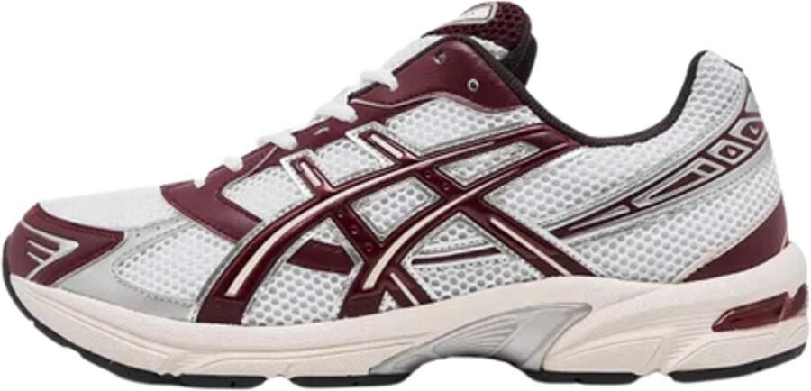 ASICS Gel-1130 White Maroon Banner
