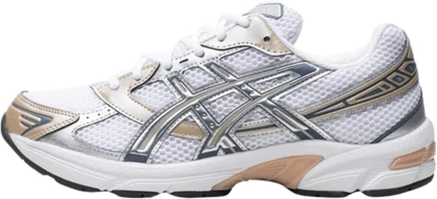 Asics GEL-1130 White Wood Crepe Wit Mesh Lage sneakers