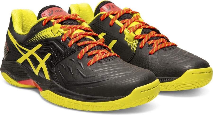 ASICS Gel-Blast FF Sportschoenen Vrouwen zwart geel rood - Foto 4