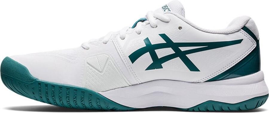 ASICS Gel-Challenger 13 Heren Sportschoenen Tennis Smashcourt White Green - Foto 6