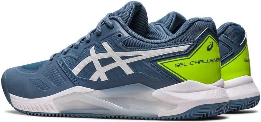 ASICS Gel-Challenger 13 Clay Tennisbannen Schoenen Steel Blue White Heren - Foto 6