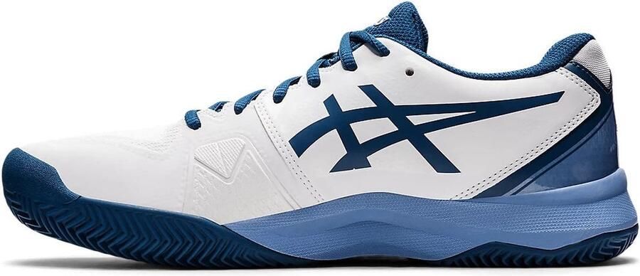 ASICS Tennisschoen Padelschoen Gel Challenger 13 Clay Heren Wit Blauw - Foto 6