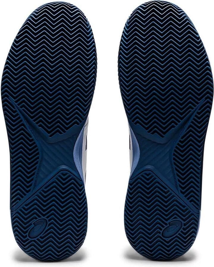 ASICS Tennisschoen Padelschoen Gel Challenger 13 Clay Heren Wit Blauw - Foto 2