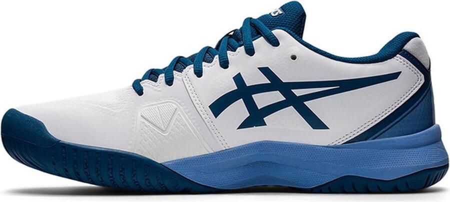 ASICS Gel-Challenger 13 Heren Sportschoenen Tennis Smashcourt White Blue - Foto 8