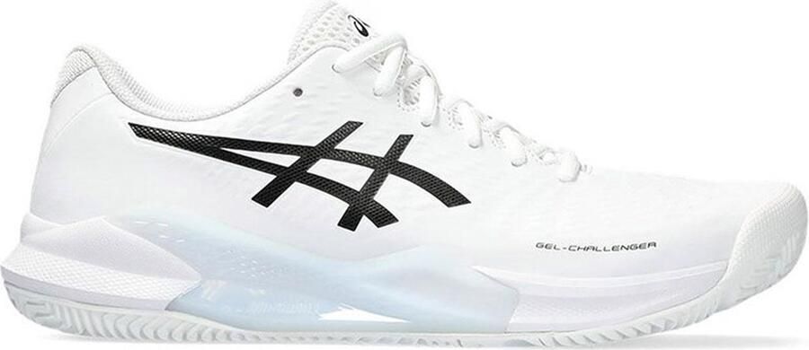 ASICS Gel-Challenger 14 Padel Padelschoenen White Black Wit Zwart Gel-Challenger Padel Heren